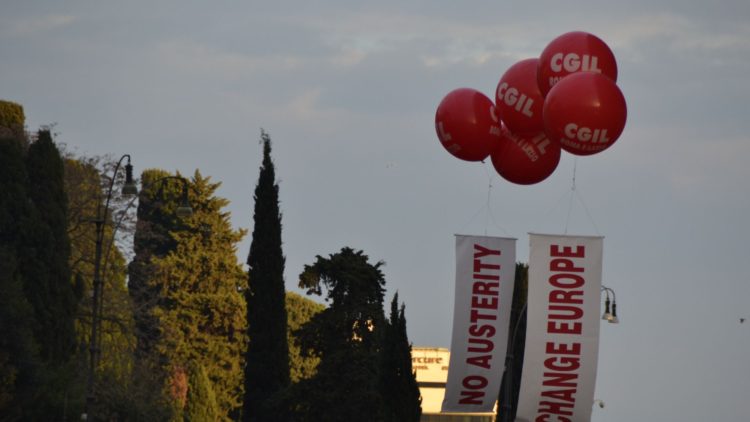 Un Successo La Manifestazione Per La Grecia