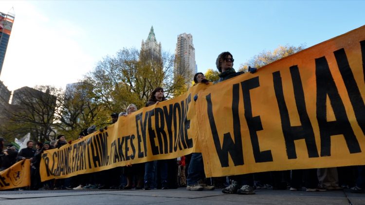 Global Climate March in NYC