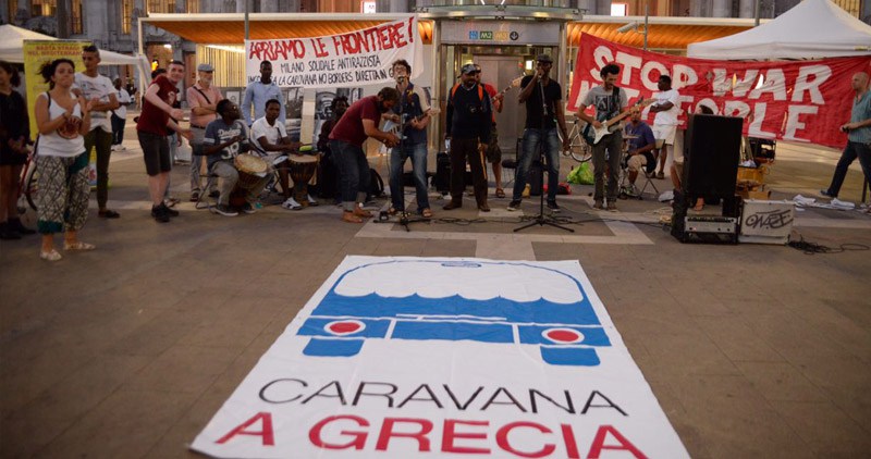 El largo camino a la denuncia de la Caravana a Grecia