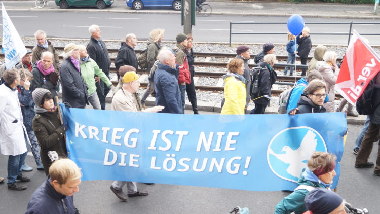 Peace Movement Once Again Strengthened In The Streets Of Berlin