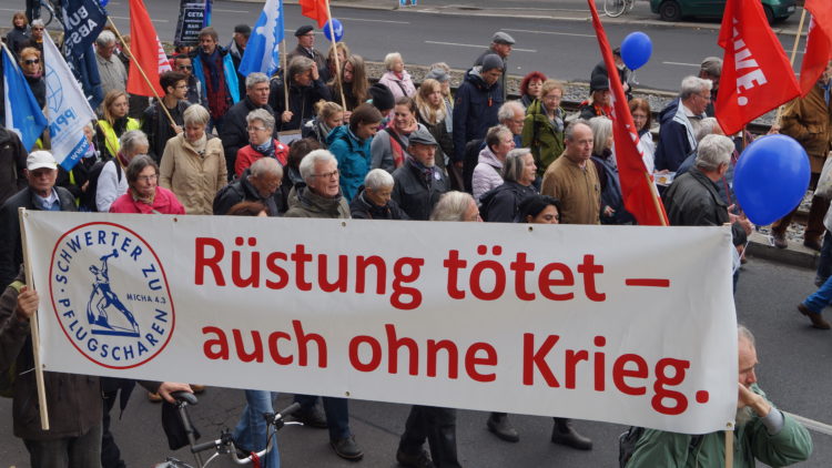 Peace movement once again strengthened in the streets of Berlin