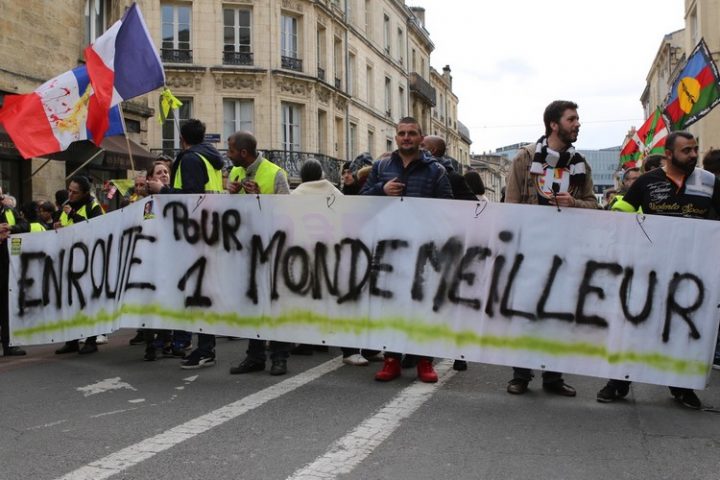 Gilets Jaunes Acte 13 Reportage Photo à Bordeaux