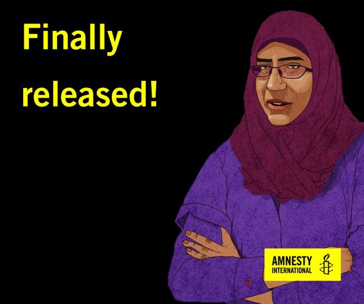 Egitto, rilasciata dopo due anni leader del movimento dei familiari degli scomparsi