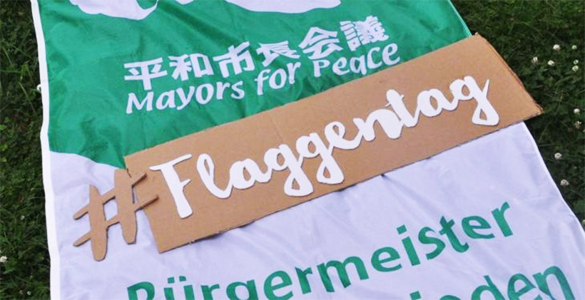 Flaggentag der Bürgermeister für den Frieden