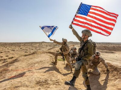 U.S. Marines and IDF soldiers in joint maneuver Intrepid Maven, Feb. 28, 2023.