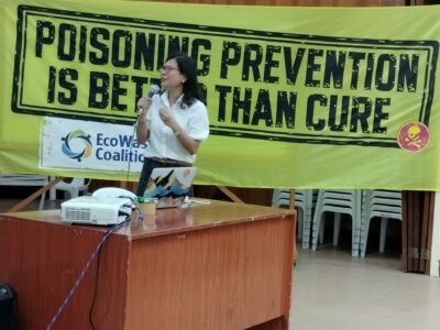 Pediatrician and clinical toxicologist Dr. Kathlynn Joy Pañares equips the attendees with essential information to prevent poisoning.