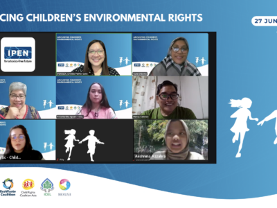 Webinar co-organizers and panelists are one in voicing their support for children's environmental rights to be protected and advanced.