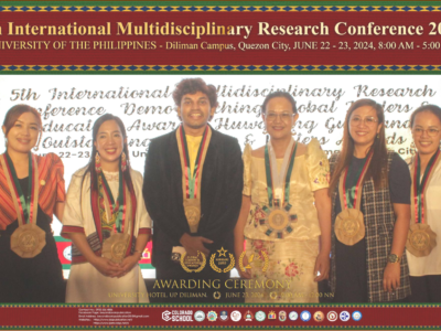 Double Wins and Leadership Excellence! The BCU team shines at the 5th IMRC, bringing
home multiple Best Research Paper and Oral Presenter awards across categories like Education
(Dr. Culbongan), Leadership & Skills (Dr. Manuel), Management (Mrs. Botilas represented by
Ms. Mangili), and Science (Mrs. Teneza). The university's achievements are further bolstered by
Dr. Genevieve Balance Kupang, BCU’s Dean of Graduate School, receiving the Outstanding
Leadership Award in Education. Joining them in this celebration of excellence is Dr. Pratik Rajan
Mungekar, an outstanding leadership awardee. #BCU #research #leadership #IMRC #awards