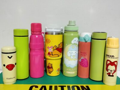 Toxic lead above the regulatory limit of 90 parts per million (ppm) was detected on the exterior paints of these reusable water bottles and tumblers.
