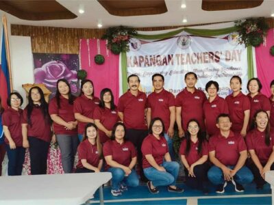 Kapangan Central National High School Faculty Members.