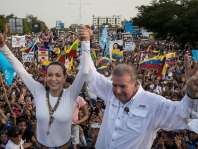 María Corina Machado and Edmundo González Urrutia